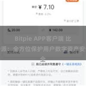 Bitpie APP客户端 比特派：全方位保护用户数字资产安全