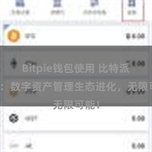 Bitpie钱包使用 比特派钱包：数字资产管理生态进化，无限可能！