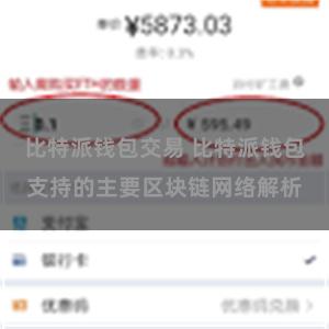 比特派钱包交易 比特派钱包支持的主要区块链网络解析