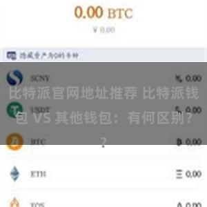 比特派官网地址推荐 比特派钱包 VS 其他钱包：有何区别？