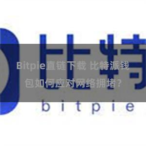 Bitpie直链下载 比特派钱包如何应对网络拥堵？