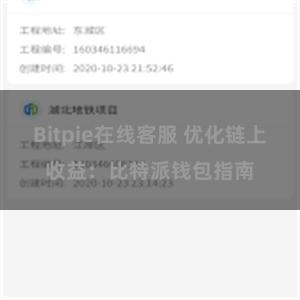 Bitpie在线客服 优化链上收益：比特派钱包指南