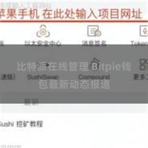比特派在线管理 Bitpie钱包最新动态报道