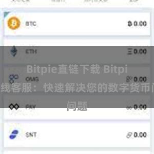 Bitpie直链下载 Bitpie在线客服：快速解决您的数字货币问题